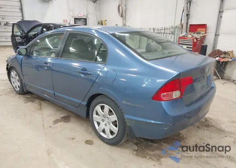 2007 Honda Civic Lx из США, поврежденный, VIN 1HGFA16557L075240